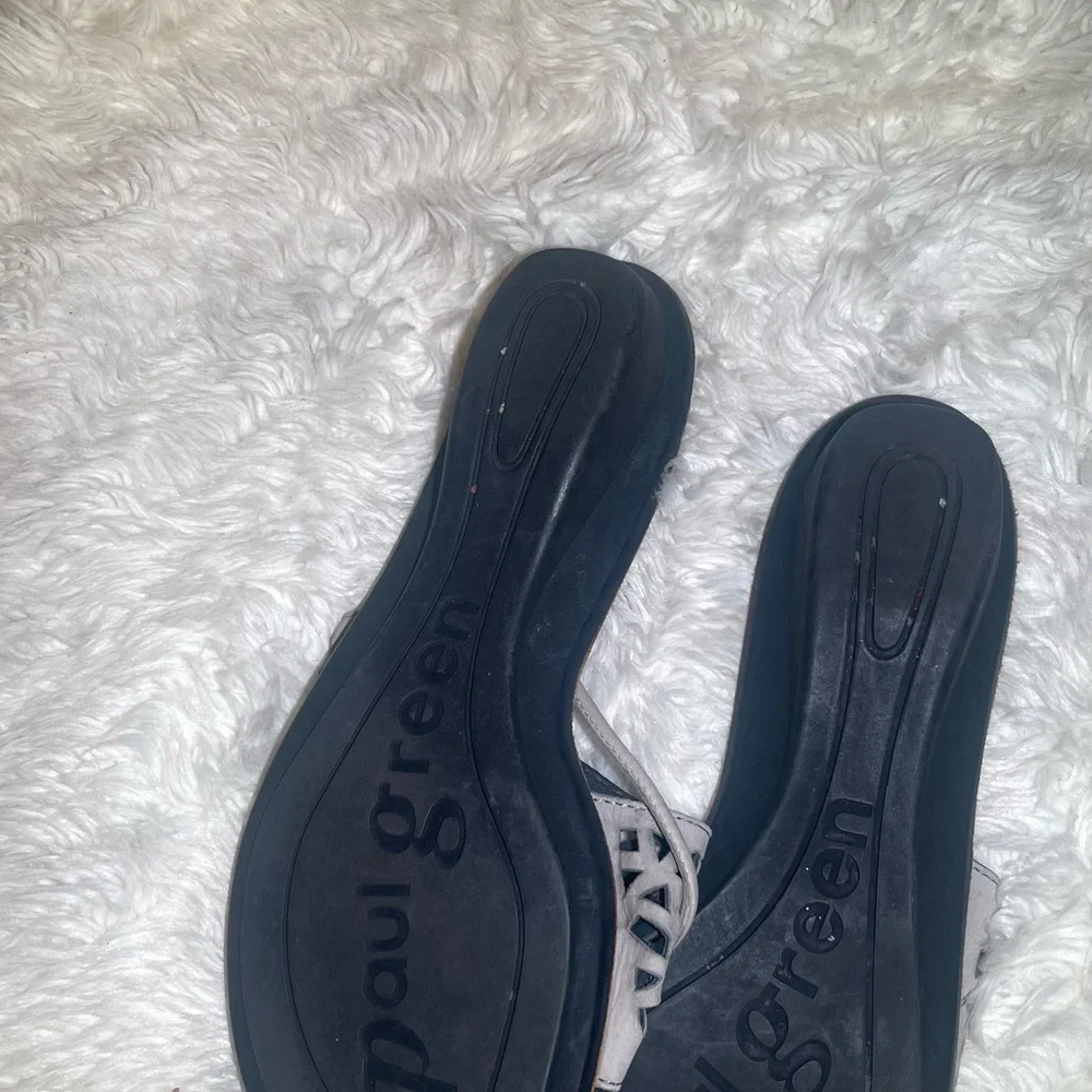 Paul Green munchen Gray Women's Sandals size 9
